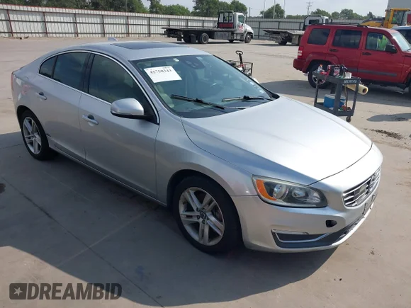 ✅ 2014 Volvo S60 T5 • VIN: YV1612FS1E1291373 • Lot: 42750343. Listed on IAAI with 117,042 mi. Free auction sales archive from the USA and detailed vehicle history report at DreamBid. Image 1.