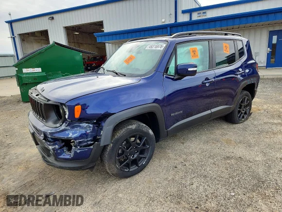 ✅ 2020 Jeep Renegade Altitude • VIN: ZACNJBBB9LPL14092 • Лот: 49316976. Опубликован ранее на Copart с пробегом Не указан. Бесплатный доступ к архиву аукционных продаж из США и подробный отчёт об истории автомобиля на DreamBid. Изображение 1.