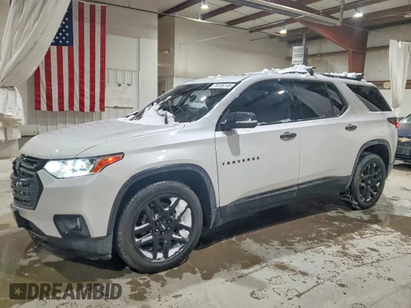 ✅ 2021 Chevrolet Traverse Premier • VIN: 1GNERKKW3MJ269819 • Lot: 74136115. Wystawiony na Copart z przebiegiem 40 240 mil. Bezpłatny archiwum sprzedaży aukcyjnych z USA i szczegółowy raport historii pojazdu na DreamBid. Zdjęcie 1.