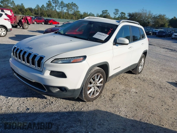 ✅ 2017 Jeep Cherokee Limited • VIN: 1C4PJLDB5HW578953 • Lot: 44060965. Wystawiony na IAAI z przebiegiem 151 450 mil. Bezpłatny archiwum sprzedaży aukcyjnych z USA i szczegółowy raport historii pojazdu na DreamBid. Zdjęcie 2.