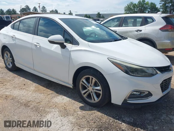 ✅ 2016 Chevrolet Cruze LT • VIN: 1G1BE5SM9G7314831 • Lot: 45234777. Listed on IAAI with 125,983 mi. Free auction sales archive from the USA and detailed vehicle history report at DreamBid. Image 1.