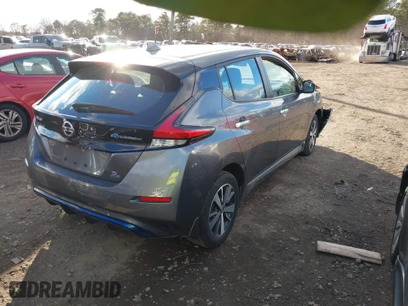 ✅ 2022 Nissan LEAF S Plus • VIN: 1N4BZ1BV6NC553020 • Lot: 43909072. Wystawiony na IAAI z przebiegiem 94 568 mil. Bezpłatny archiwum sprzedaży aukcyjnych z USA i szczegółowy raport historii pojazdu na DreamBid. Zdjęcie 4.