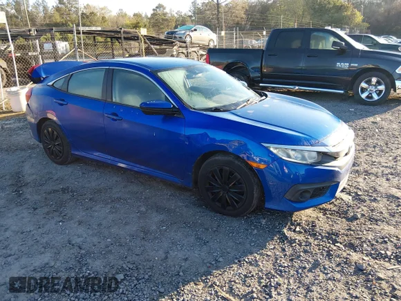 ✅ 2017 Honda Civic LX • VIN: 19XFC2F66HE007319 • Lot: 44638508. Wystawiony na IAAI z przebiegiem 78 920 mil. Bezpłatny archiwum sprzedaży aukcyjnych z USA i szczegółowy raport historii pojazdu na DreamBid. Zdjęcie 1.