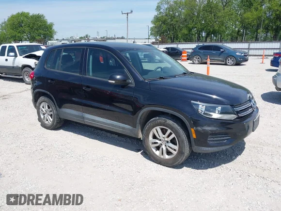✅ 2012 Volkswagen Tiguan S • VIN: WVGAV7AX4CW560529 • Lot: 45077862. Listed on IAAI with 211,614 mi. Free auction sales archive from the USA and detailed vehicle history report at DreamBid. Image 1.