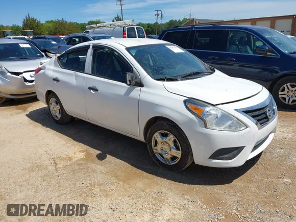 ✅ 2015 Nissan Versa SV • VIN: 3N1CN7AP7FL881037 • Lot: 45078190. Listed on IAAI with 89,896 mi. Free auction sales archive from the USA and detailed vehicle history report at DreamBid. Image 1.