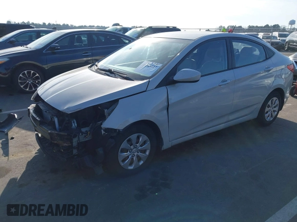 ✅ 2016 Hyundai Accent SE • VIN: KMHCT4AE6GU972707 • Lot: 44045227. Wystawiony na IAAI z przebiegiem 37 696 mil. Bezpłatny archiwum sprzedaży aukcyjnych z USA i szczegółowy raport historii pojazdu na DreamBid. Zdjęcie 2.