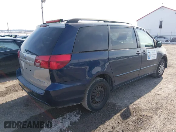 ✅ 2004 Toyota Sienna LE • VIN: 5TDZA23C94S196609 • Lot: 44307602. Wystawiony na IAAI z przebiegiem 310 646 mil. Bezpłatny archiwum sprzedaży aukcyjnych z USA i szczegółowy raport historii pojazdu na DreamBid. Zdjęcie 4.