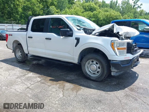 ✅ 2022 Ford F-150 XL • VIN: 1FTEW1EB9NKD69780 • Lot: 42572005. Listed on IAAI with Not provided. Free auction sales archive from the USA and detailed vehicle history report at DreamBid. Image 1.