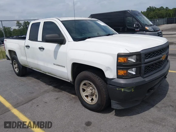 ✅ 2014 Chevrolet Silverado 1500 Work Truck • VIN: 1GCVKPECXEZ310123 • Лот: 45626881. Опубліковано раніше на IAAI з пробігом 178 023 миль. Безкоштовний доступ до архіву аукціонних продажів зі США та докладний звіт про історію автомобіля на DreamBid. Зображення 1.