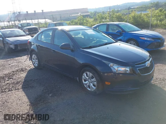 ✅ 2014 Chevrolet Cruze LS • VIN: 1G1PA5SH1E7488118 • Lot: 45405744. Listed on IAAI with 91,775 mi. Free auction sales archive from the USA and detailed vehicle history report at DreamBid. Image 1.