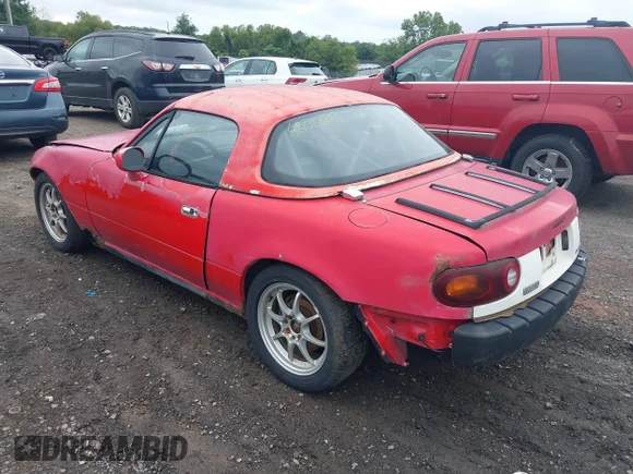 ✅ 1993 Mazda MX-5 Miata • VIN: JM1NA3510P0410247 • Lot: 43058813. Wystawiony na IAAI z przebiegiem 176 785 mil. Bezpłatny archiwum sprzedaży aukcyjnych z USA i szczegółowy raport historii pojazdu na DreamBid. Zdjęcie 3.