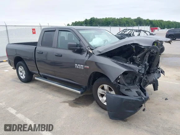 ✅ 2018 Ram 1500 Tradesman • VIN: 1C6RR6FT8JS234613 • Lot: 42309740. Wystawiony na IAAI z przebiegiem 96 691 mil. Bezpłatny archiwum sprzedaży aukcyjnych z USA i szczegółowy raport historii pojazdu na DreamBid. Zdjęcie 1.