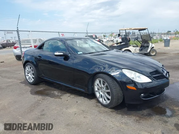 ✅ 2006 Mercedes-Benz SLK 350 • VIN: WDBWK56FX6F096785 • Лот: 43072341. Опубликован ранее на IAAI с пробегом 177 587 миль. Бесплатный доступ к архиву аукционных продаж из США и подробный отчёт об истории автомобиля на DreamBid. Изображение 1.