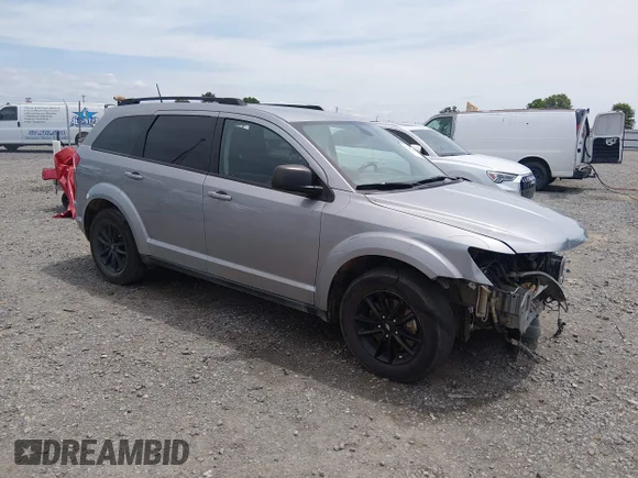 ✅ 2020 Dodge Journey SE Value • VIN: 3C4PDCABXLT277900 • Лот: 45255648. Опубліковано раніше на IAAI з пробігом 87 366 миль. Безкоштовний доступ до архіву аукціонних продажів зі США та докладний звіт про історію автомобіля на DreamBid. Зображення 1.