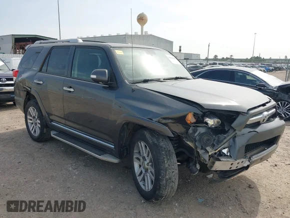 ✅ 2011 Toyota 4Runner Trail • VIN: JTEBU5JR2B5072133 • Lot: 42859088. Listed on IAAI with 238,695 mi. Free auction sales archive from the USA and detailed vehicle history report at DreamBid. Image 1.