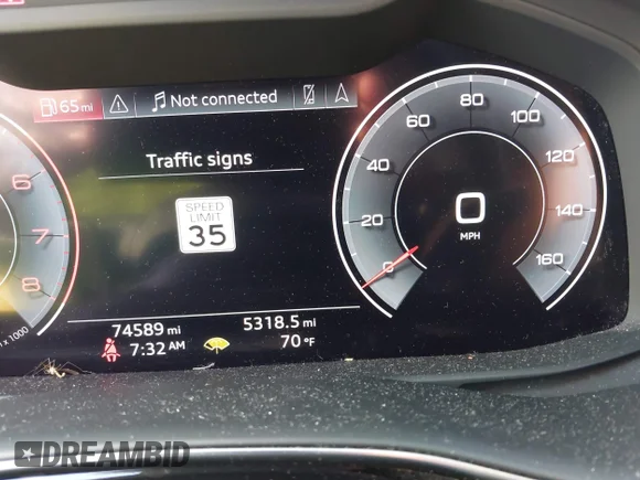 ✅ 2020 Audi Q8 Prestige • VIN: WA1CVAF19LD014829 • Лот: 44492199. Опубліковано раніше на IAAI з пробігом 74 589 миль. Безкоштовний доступ до архіву аукціонних продажів зі США та докладний звіт про історію автомобіля на DreamBid. Зображення 7.