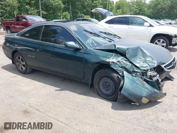 ✅ 2000 Toyota Solara SLE • VIN: 2T1CF28P9YC295741 • Lot: 45542059. Wystawiony na IAAI z przebiegiem 249 949 mil. Bezpłatny archiwum sprzedaży aukcyjnych z USA i szczegółowy raport historii pojazdu na DreamBid. Zdjęcie 1.
