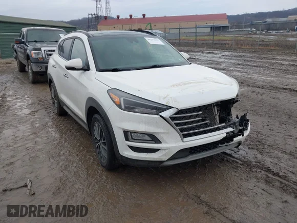 ✅ 2021 Hyundai Tucson Ultimate • VIN: KM8J3CAL2MU298809 • Lot: 44102038. Listed on IAAI with 110,395 mi. Free auction sales archive from the USA and detailed vehicle history report at DreamBid. Image 1.