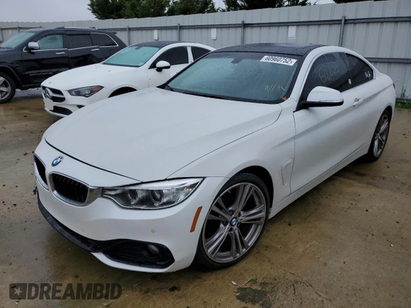 ✅ 2017 BMW 4 Series 430i • VIN: WBA4R7C38HA078986 • Лот: 60960752. Опубліковано раніше на Copart з пробігом 60 220 миль. Безкоштовний доступ до архіву аукціонних продажів зі США та докладний звіт про історію автомобіля на DreamBid. Зображення 2.
