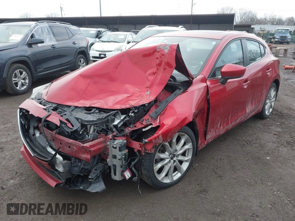 ✅ 2015 Mazda 3 S Grand Touring • VIN: JM1BM1M30F1223603 • Lot: 43974418. Wystawiony na IAAI z przebiegiem 95 779 mil. Bezpłatny archiwum sprzedaży aukcyjnych z USA i szczegółowy raport historii pojazdu na DreamBid. Zdjęcie 2.