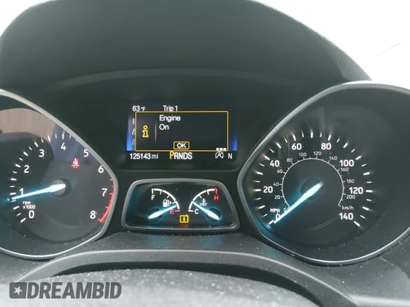 ✅ 2017 Ford Escape SE • VIN: 1FMCU0GDXHUA16443 • Lot: 44743113. Wystawiony na IAAI z przebiegiem 125 143 mil. Bezpłatny archiwum sprzedaży aukcyjnych z USA i szczegółowy raport historii pojazdu na DreamBid. Zdjęcie 7.