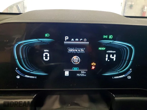 ✅ 2023 Kia Niro EX Touring • VIN: KNDCR3LE1P5046705 • Lot: 47100386. Wystawiony na Copart z przebiegiem 75 720 mil. Bezpłatny archiwum sprzedaży aukcyjnych z USA i szczegółowy raport historii pojazdu na DreamBid. Zdjęcie 9.