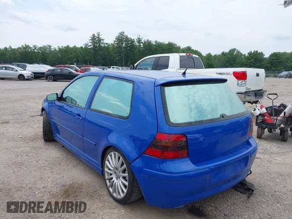 ✅ 2003 Volkswagen Golf GTI • VIN: 9BWKE61J634065345 • Lot: 42407606. Wystawiony na IAAI z przebiegiem 167 737 mil. Bezpłatny archiwum sprzedaży aukcyjnych z USA i szczegółowy raport historii pojazdu na DreamBid. Zdjęcie 3.