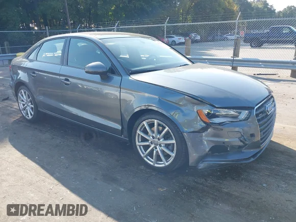 ✅ 2016 Audi A3 Premium • VIN: WAUB8GFF3G1009489 • Лот: 43272033. Опубліковано раніше на IAAI з пробігом 75 608 миль. Безкоштовний доступ до архіву аукціонних продажів зі США та докладний звіт про історію автомобіля на DreamBid. Зображення 1.
