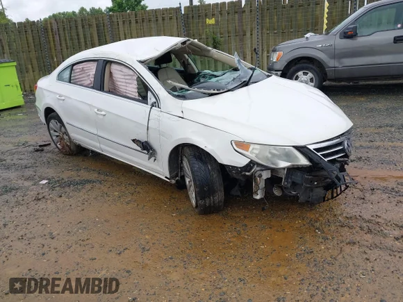✅ 2011 Volkswagen CC Sport • VIN: WVWMP7ANXBE726910 • Lot: 42658228. Listed on IAAI with 131,896 mi. Free auction sales archive from the USA and detailed vehicle history report at DreamBid. Image 1.