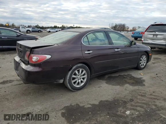 ✅ 2003 Lexus ES 300 • VIN: JTHBF30G235039247 • Lot: 80950884. Wystawiony na Copart z przebiegiem 132 028 mil. Bezpłatny archiwum sprzedaży aukcyjnych z USA i szczegółowy raport historii pojazdu na DreamBid. Zdjęcie 3.