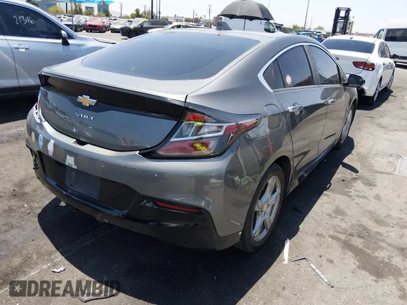 ✅ 2017 Chevrolet Volt LT • VIN: 1G1RC6S51HU191029 • Lot: 45422702. Listed on IAAI with 160,106 mi. Free auction sales archive from the USA and detailed vehicle history report at DreamBid. Image 4.