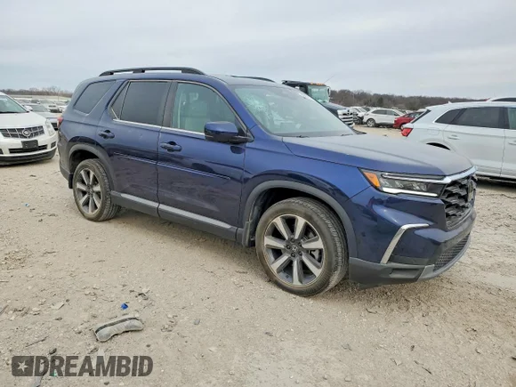 ✅ 2024 Honda Pilot Elite • VIN: 5FNYG1H83RB005335 • Lot: 46990316. Listed on Copart with 31,481 mi. Free auction sales archive from the USA and detailed vehicle history report at DreamBid. Image 4.