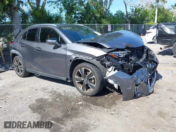 ✅ 2021 Lexus UX 200 • VIN: JTHP3JBH4M2033462 • Lot: 45312351. Listed on IAAI with 45,580 mi. Free auction sales archive from the USA and detailed vehicle history report at DreamBid. Image 1.