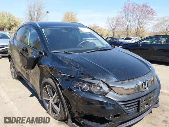 ✅ 2022 Honda HR-V EX • VIN: 3CZRU6H57NM775957 • Лот: 44858256. Опубликован ранее на IAAI с пробегом 38 495 миль. Бесплатный доступ к архиву аукционных продаж из США и подробный отчёт об истории автомобиля на DreamBid. Изображение 1.