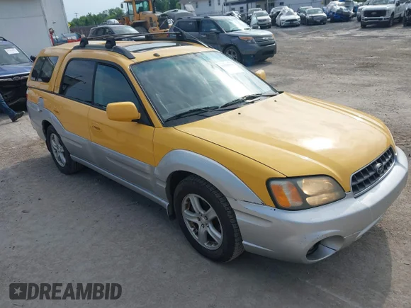 ✅ 2003 Subaru Baja • VIN: 4S4BT61C637105922 • Lot: 42580576. Listed on IAAI with 330,216 mi. Free auction sales archive from the USA and detailed vehicle history report at DreamBid. Image 1.