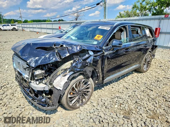 ✅ 2023 Lincoln Aviator Reserve • VIN: 5LM5J7XC0PGL07920 • Lot: 58832166. Listed on Copart with 31,365 mi. Free auction sales archive from the USA and detailed vehicle history report at DreamBid. Image 1.