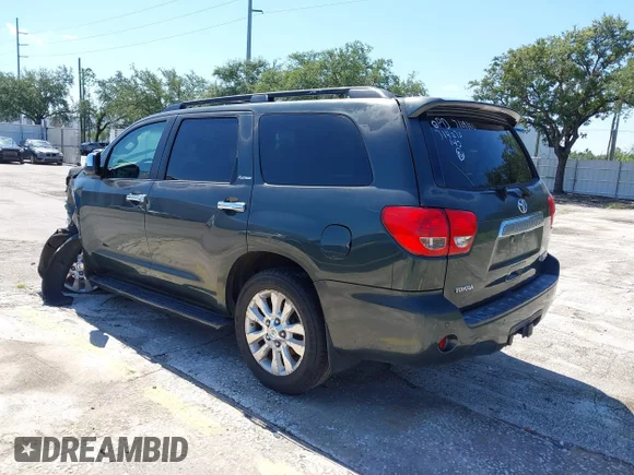 ✅ 2008 Toyota Sequoia Platinum • VIN: 5TDBY67A28S022092 • Lot: 43016848. Wystawiony na IAAI z przebiegiem Nie podano. Bezpłatny archiwum sprzedaży aukcyjnych z USA i szczegółowy raport historii pojazdu na DreamBid. Zdjęcie 3.