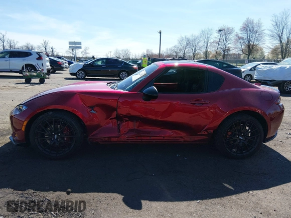 ✅ 2024 Mazda MX-5 Miata Club • VIN: JM1NDAL78R0608578 • Lot: 44794802. Wystawiony na IAAI z przebiegiem 10 567 mil. Bezpłatny archiwum sprzedaży aukcyjnych z USA i szczegółowy raport historii pojazdu na DreamBid. Zdjęcie 6.