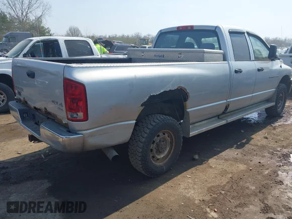 ✅ 2004 Dodge 3500 ST • VIN: 3D7LU38C54G276666 • Lot: 44676718. Wystawiony na IAAI z przebiegiem 168 255 mil. Bezpłatny archiwum sprzedaży aukcyjnych z USA i szczegółowy raport historii pojazdu na DreamBid. Zdjęcie 4.