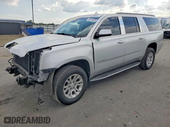 ✅ 2019 GMC Yukon XL SLT • VIN: 1GKS1GKCXKR389982 • Lot: 46916026. Wystawiony na Copart z przebiegiem 113 114 mil. Bezpłatny archiwum sprzedaży aukcyjnych z USA i szczegółowy raport historii pojazdu na DreamBid. Zdjęcie 1.