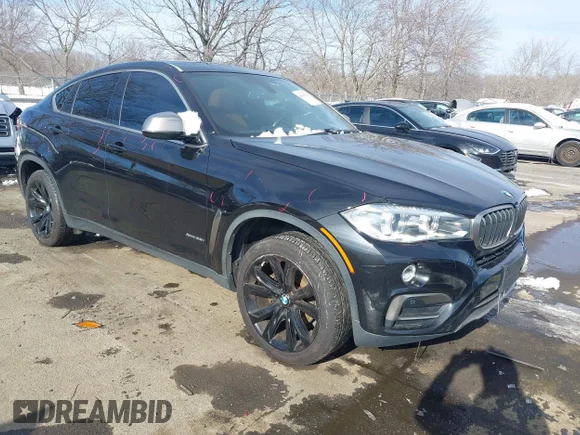 ✅ 2017 BMW X6 xDrive35i • VIN: 5UXKU2C38H0U30318 • Лот: 44192170. Опубликован ранее на IAAI с пробегом 97 522 миль. Бесплатный доступ к архиву аукционных продаж из США и подробный отчёт об истории автомобиля на DreamBid. Изображение 1.