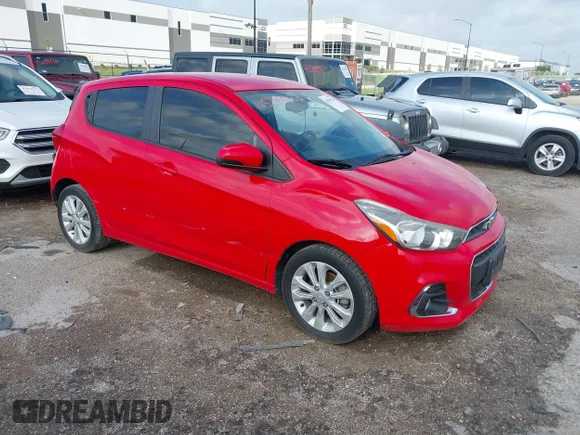 ✅ 2017 Chevrolet Spark LT • VIN: KL8CD6SAXHC750227 • Lot: 45299223. Wystawiony na IAAI z przebiegiem 131 930 mil. Bezpłatny archiwum sprzedaży aukcyjnych z USA i szczegółowy raport historii pojazdu na DreamBid. Zdjęcie 1.