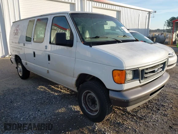 ✅ 2007 Ford Econoline Cargo Commercial • VIN: 1FTNE14W37DB26903 • Лот: 43921573. Опубліковано раніше на IAAI з пробігом 255 112 миль. Безкоштовний доступ до архіву аукціонних продажів зі США та докладний звіт про історію автомобіля на DreamBid. Зображення 1.