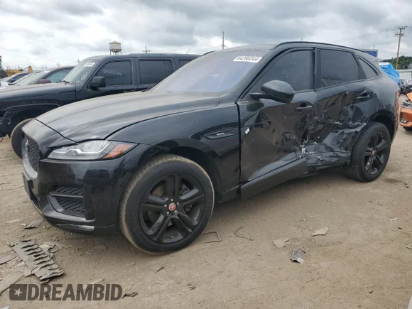 ✅ 2017 Jaguar F-Pace 35t R-Sport • VIN: SADCL2BV3HA083328 • Лот: 64398344. Опубликован ранее на Copart с пробегом Не указан. Бесплатный доступ к архиву аукционных продаж из США и подробный отчёт об истории автомобиля на DreamBid. Изображение 1.