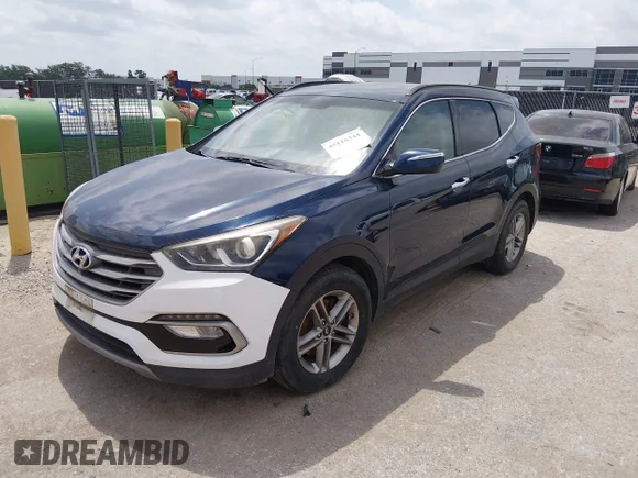 ✅ 2018 Hyundai Santa Fe 2.4L • VIN: 5XYZUDLB3JG524206 • Lot: 45116344. Wystawiony na IAAI z przebiegiem 175 484 mil. Bezpłatny archiwum sprzedaży aukcyjnych z USA i szczegółowy raport historii pojazdu na DreamBid. Zdjęcie 2.