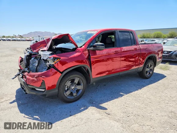 ✅ 2026 Honda Ridgeline TrailSport • VIN: 5FPYK3F64TB018413 • Лот: 55808166. Опубліковано раніше на Copart з пробігом 2 232 миль. Безкоштовний доступ до архіву аукціонних продажів зі США та докладний звіт про історію автомобіля на DreamBid. Зображення 1.