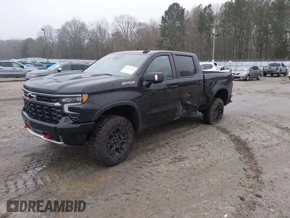 ✅ 2025 Chevrolet Silverado 1500 ZR2 • VIN: 3GCUKHE82SG247477 • Lot: 44293664. Wystawiony na IAAI z przebiegiem 14 951 mil. Bezpłatny archiwum sprzedaży aukcyjnych z USA i szczegółowy raport historii pojazdu na DreamBid. Zdjęcie 2.
