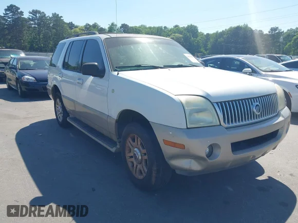 ✅ 2004 Mercury Mountaineer Convenience • VIN: 4M2ZU66W34ZJ31011 • Lot: 44870958. Listed on IAAI with 214,817 mi. Free auction sales archive from the USA and detailed vehicle history report at DreamBid. Image 1.
