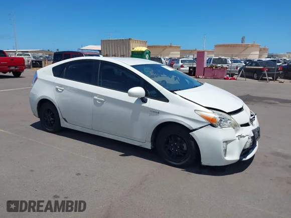 ✅ 2014 Toyota Prius Four • VIN: JTDKN3DU2E0357518 • Lot: 42724586. Listed on IAAI with 106,869 mi. Free auction sales archive from the USA and detailed vehicle history report at DreamBid. Image 1.