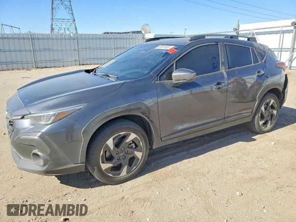 ✅ 2025 Subaru Crosstrek Limited • VIN: 4S4GUHM6XS3740720 • Lot: 53601806. Listed on Copart with 21,200 mi. Free auction sales archive from the USA and detailed vehicle history report at DreamBid. Image 1.